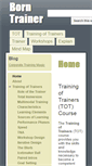 Mobile Screenshot of borntrainer.com
